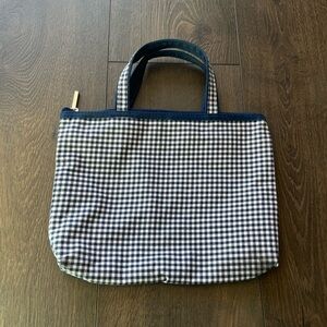 Celebrity Gingham Tote Bag